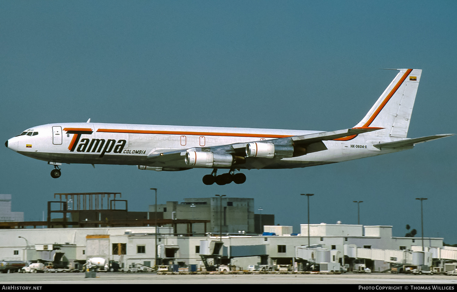 Aircraft Photo of HK-3604-X | Boeing 707-324C | TAMPA - Transportes Aéreos Mercantiles Panamericanos | AirHistory.net #747180