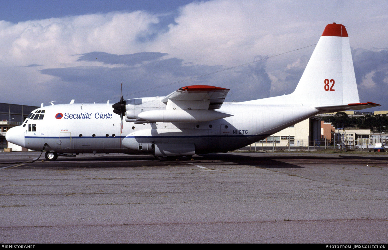 Aircraft Photo of N116TG | Lockheed C-130A Hercules (L-182) | Sécurité Civile | AirHistory.net #747187