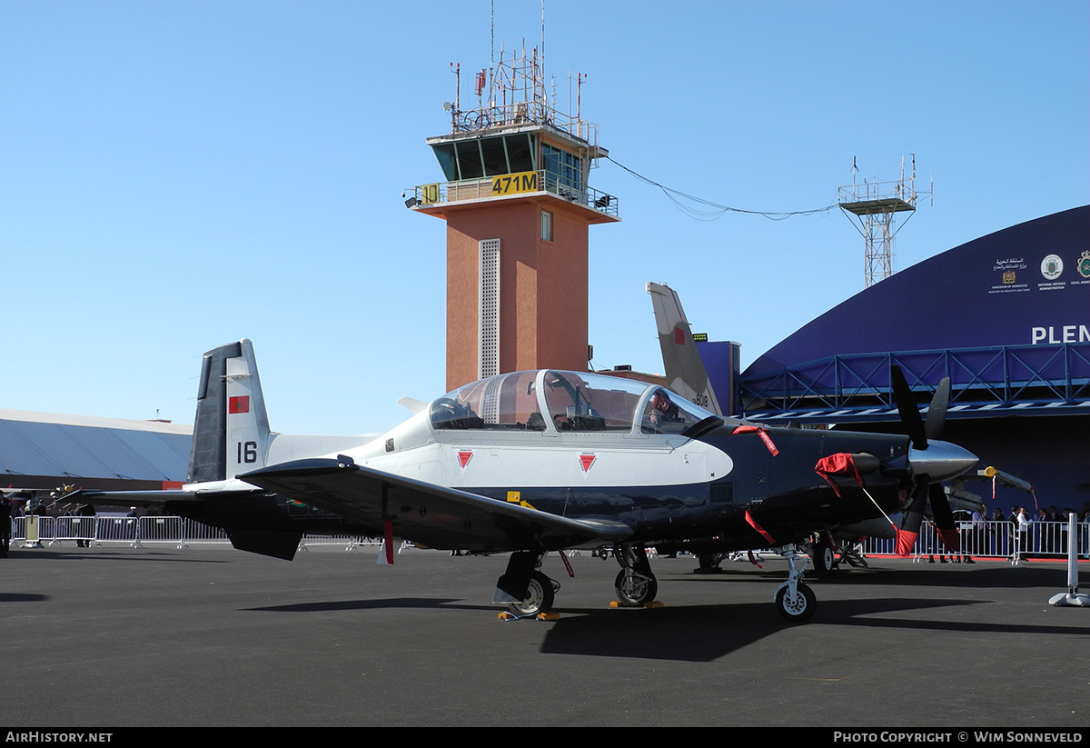 Aircraft Photo of CN-BTP | Hawker Beechcraft T-6C Texan II | Morocco - Air Force | AirHistory.net #747209