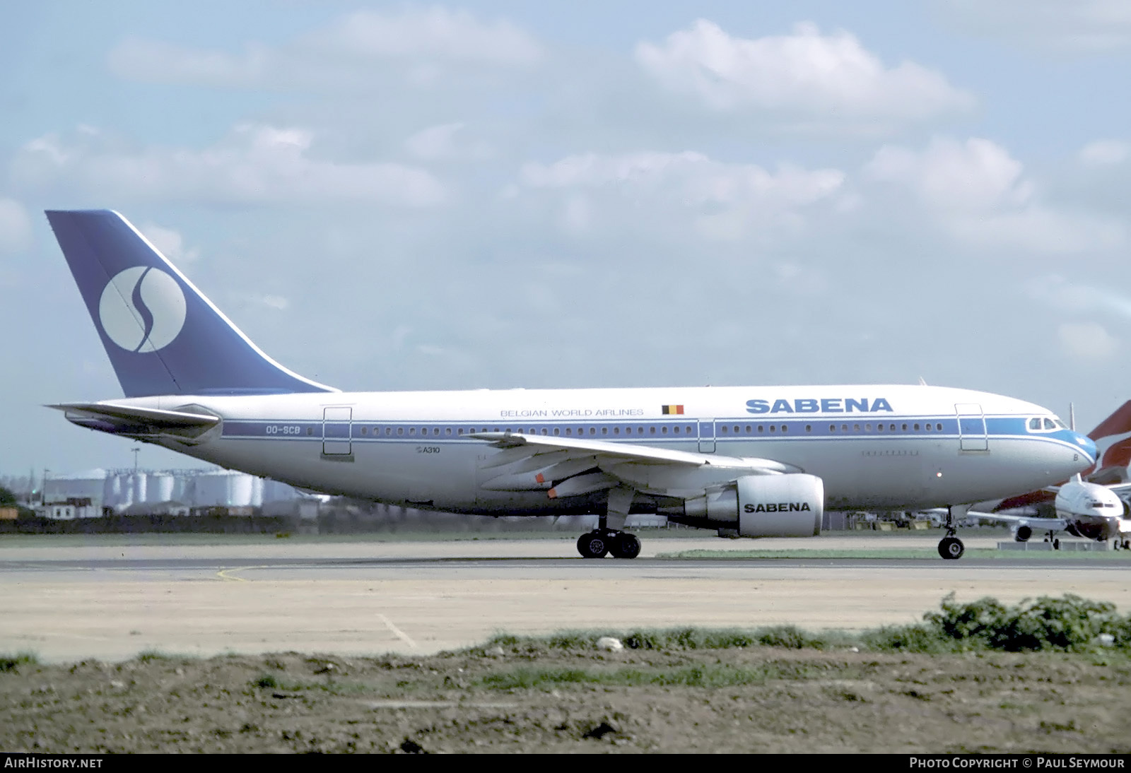 Aircraft Photo of OO-SCB | Airbus A310-222 | Sabena | AirHistory.net #747210