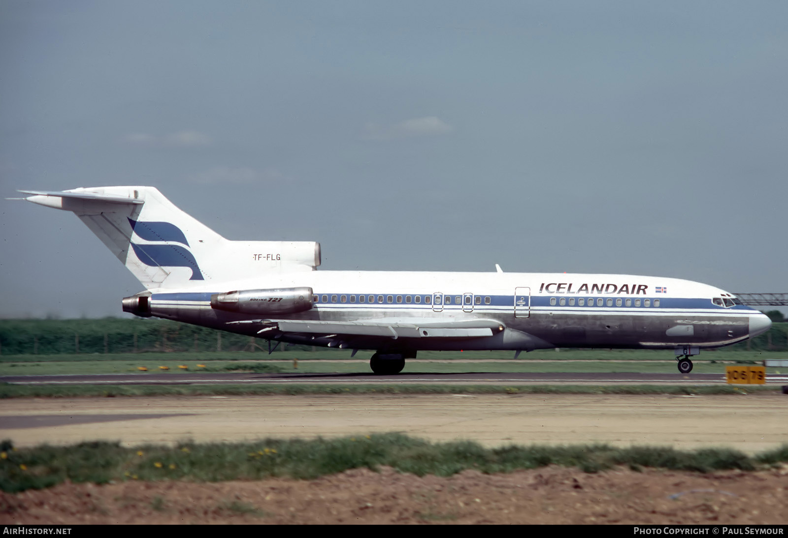 Aircraft Photo of TF-FLG | Boeing 727-185C | Icelandair | AirHistory.net #747211