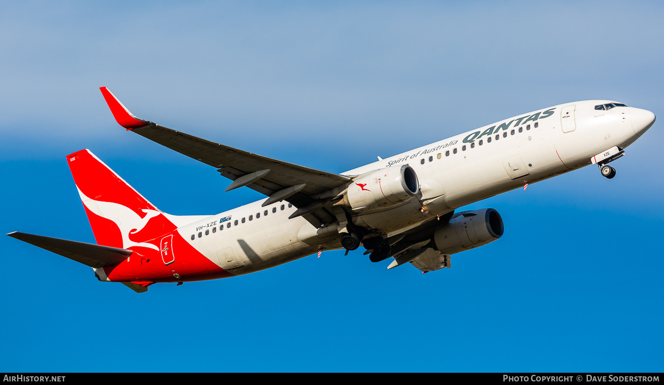 Aircraft Photo of VH-XZE | Boeing 737-838 | AirHistory.net #747228