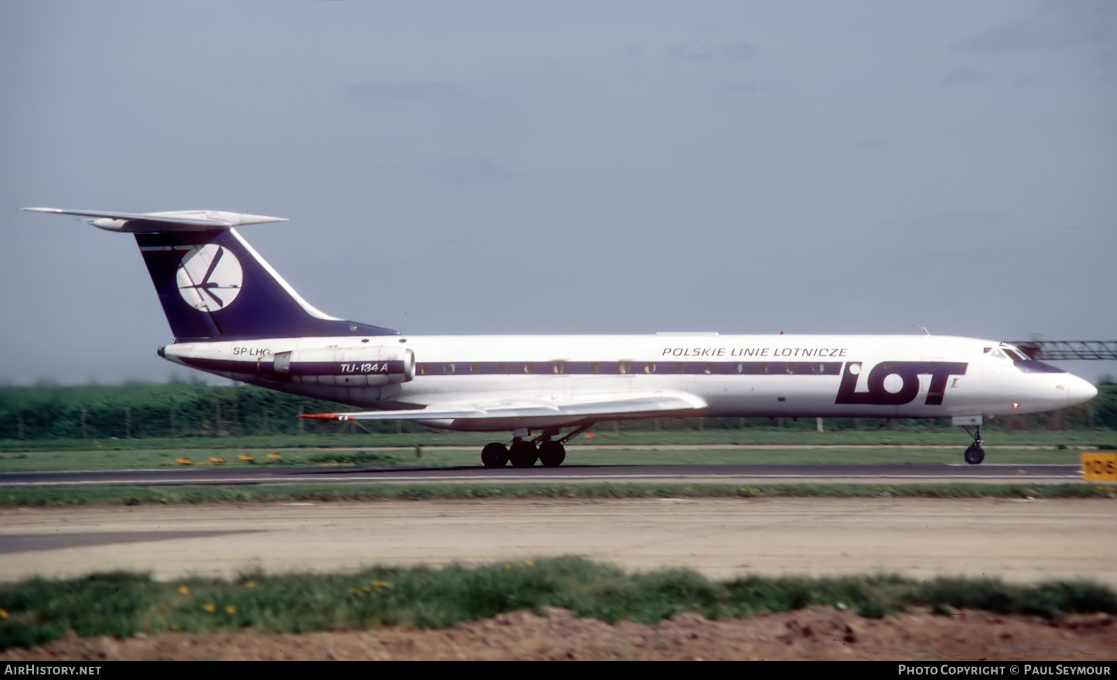 Aircraft Photo of SP-LHG | Tupolev Tu-134AK | LOT Polish Airlines - Polskie Linie Lotnicze | AirHistory.net #747233