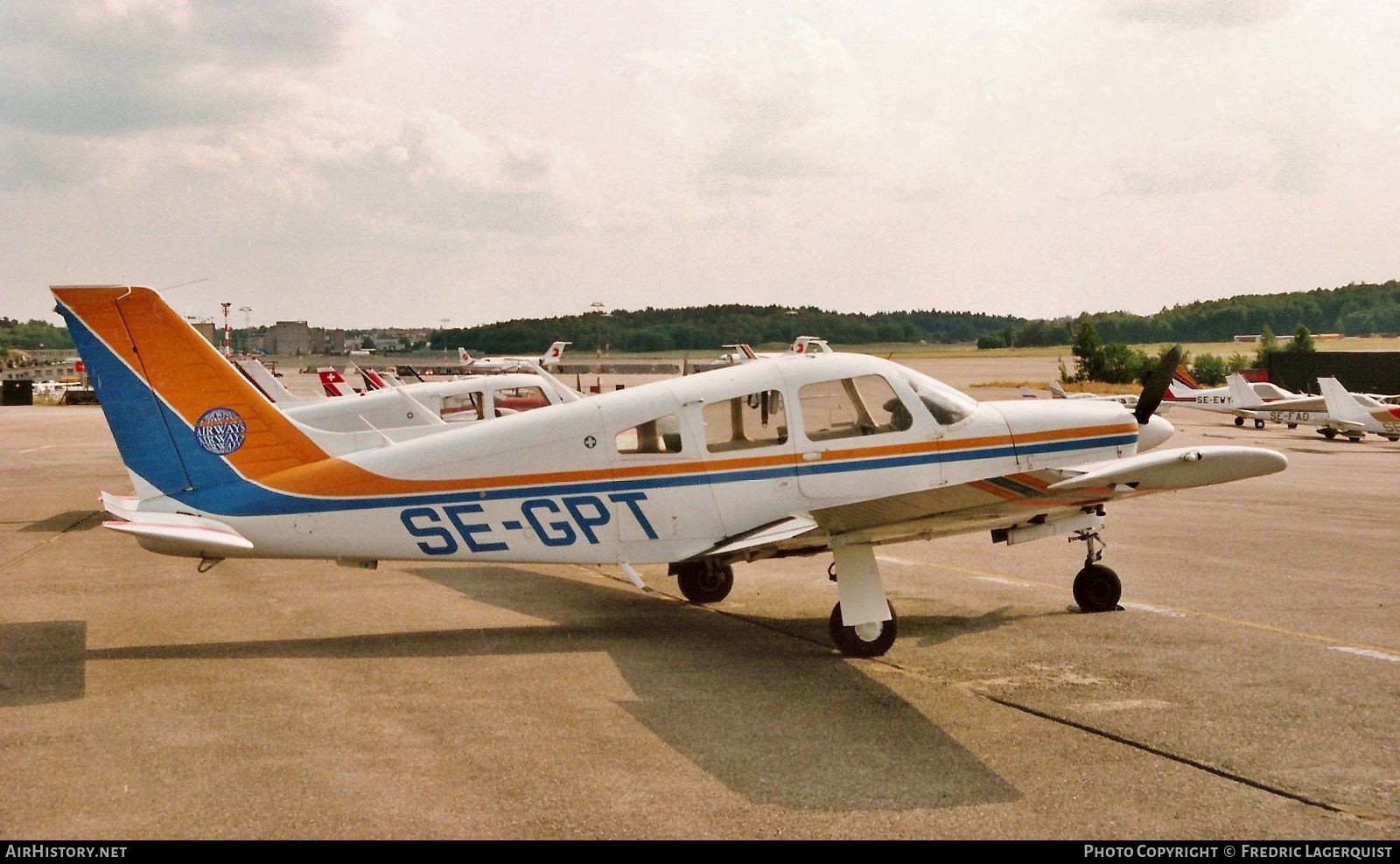 Aircraft Photo of SE-GPT | Piper PA-28R-201 Cherokee Arrow III | Airways | AirHistory.net #747244
