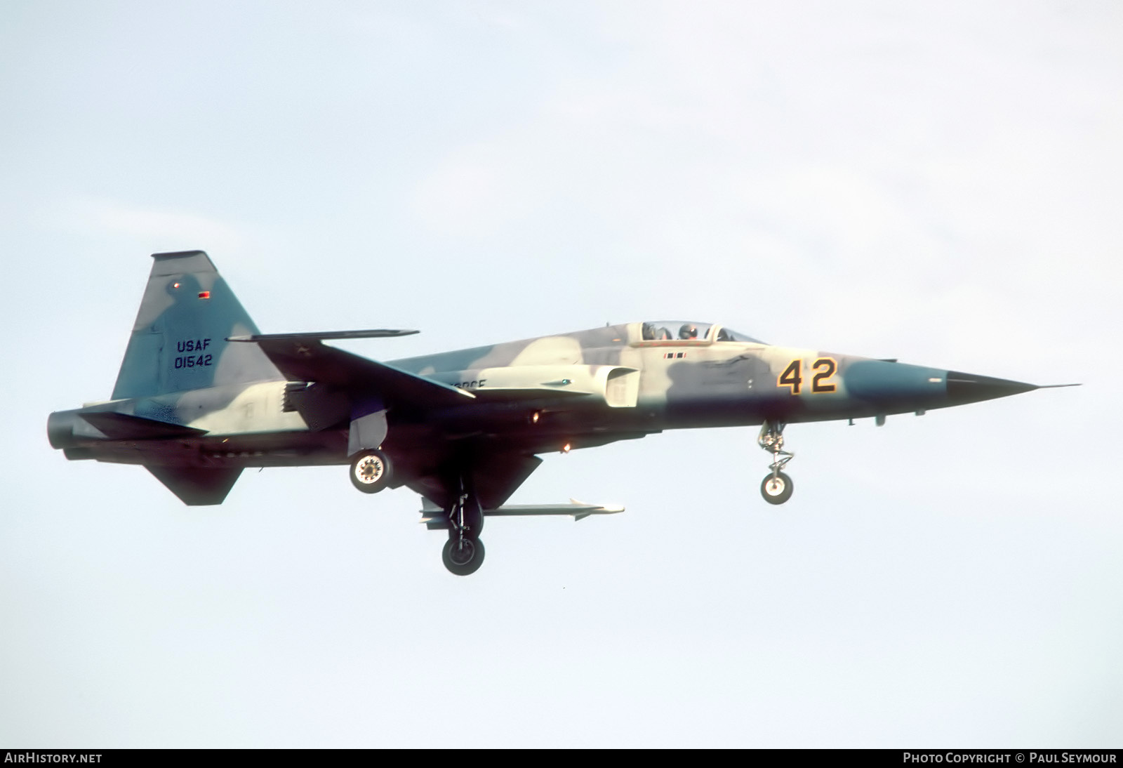 Aircraft Photo of 74-1542 / 01542 | Northrop F-5E Tiger II | USA - Air Force | AirHistory.net #747316