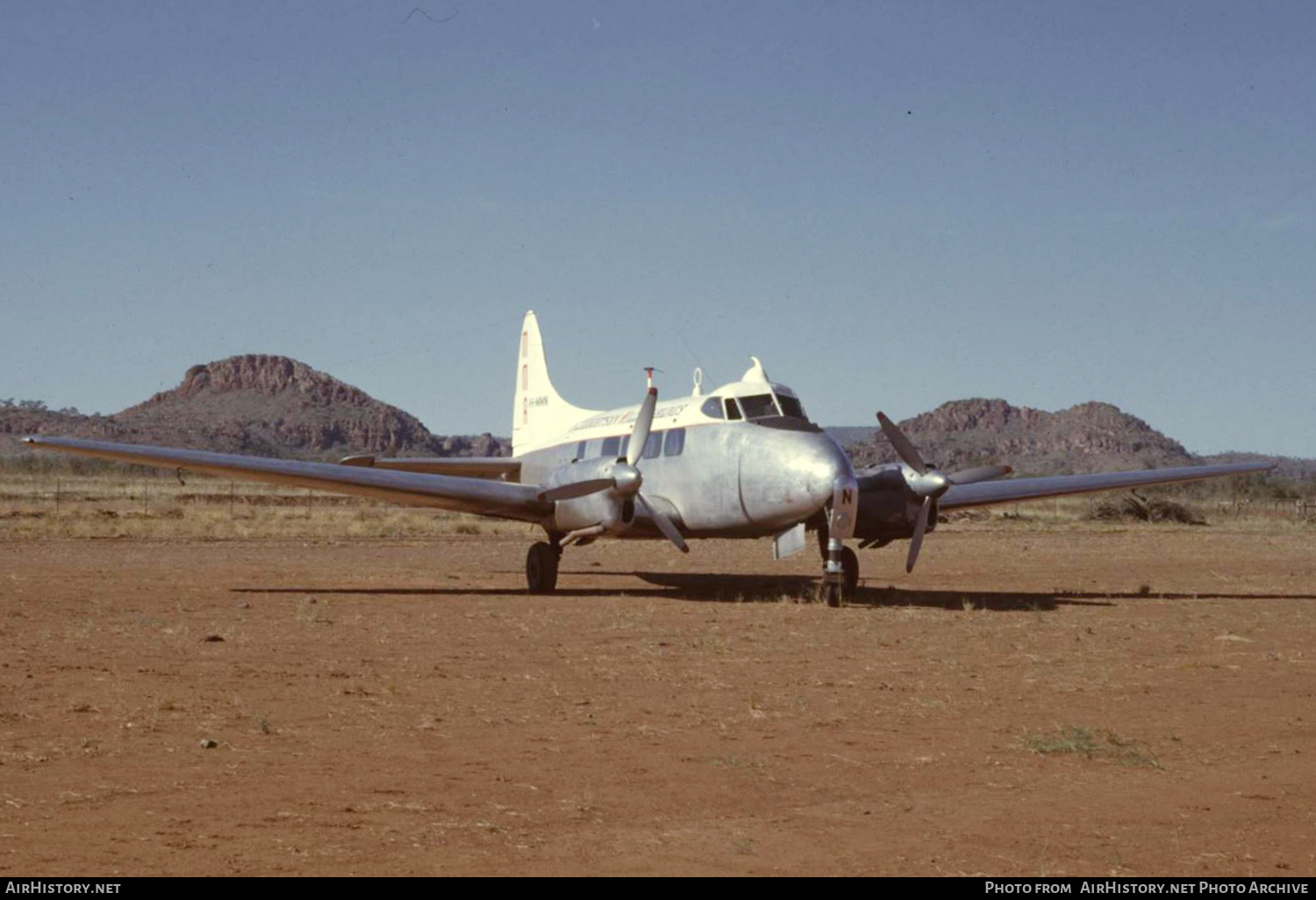 Aircraft Photo of VH-MMN | De Havilland D.H. 104 Dove 5 | MacRobertson Miller Airlines - MMA | AirHistory.net #747327