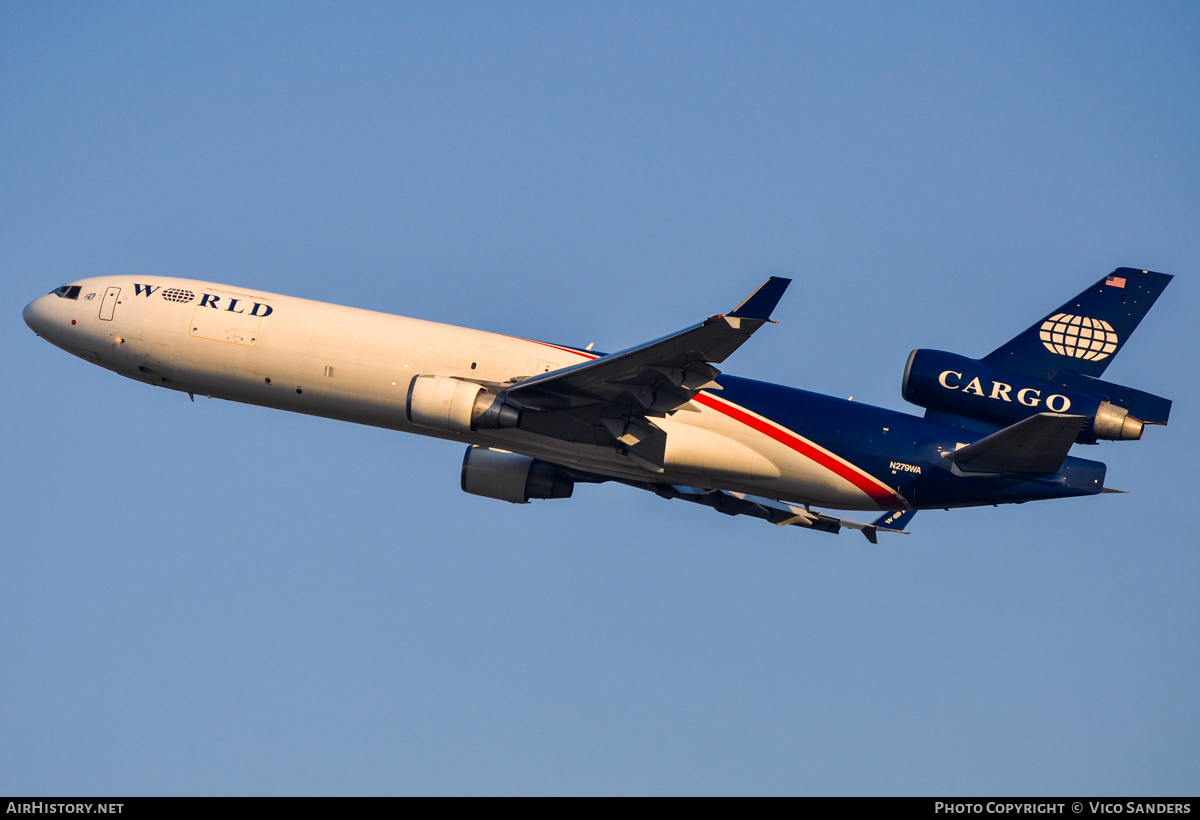 Aircraft Photo of N279WA | McDonnell Douglas MD-11 | World Airways Cargo | AirHistory.net #747343