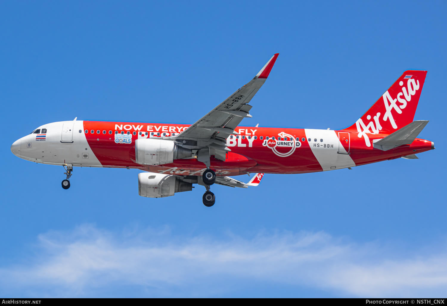Aircraft Photo of HS-BBH | Airbus A320-216 | AirAsia | AirHistory.net #747350