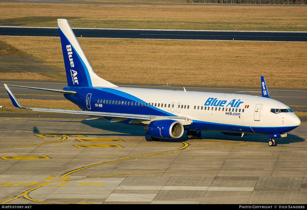 Aircraft Photo of YR-BIB | Boeing 737-8AS | Blue Air | AirHistory.net #747390