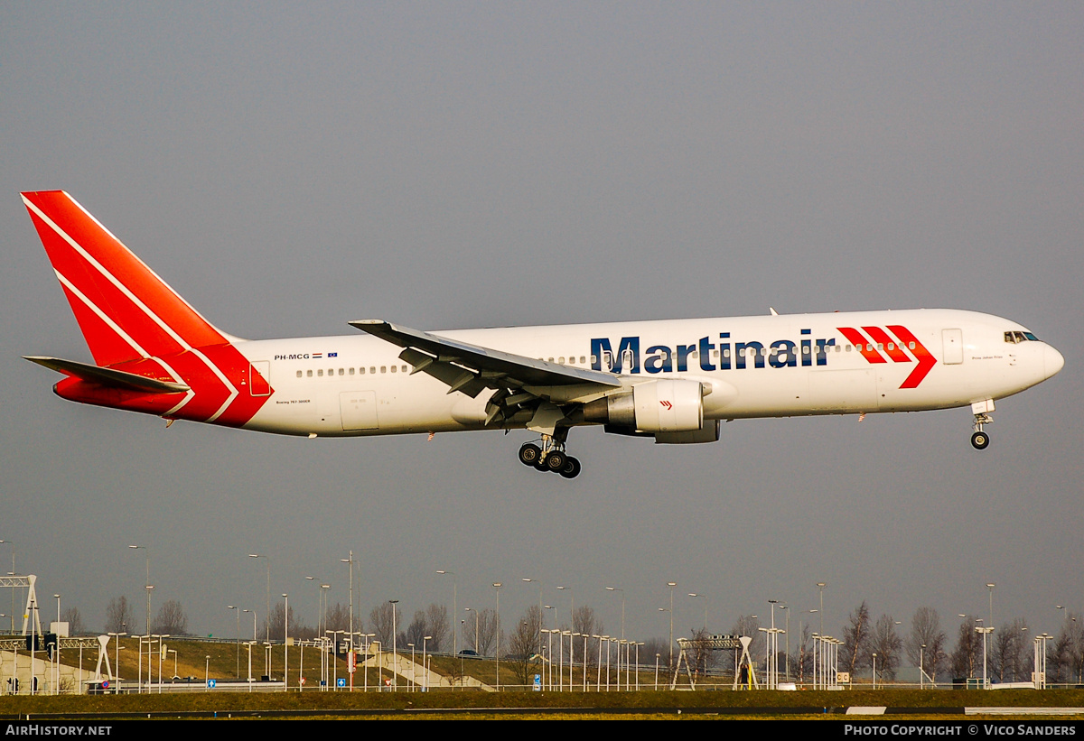 Aircraft Photo of PH-MCG | Boeing 767-31A/ER | Martinair | AirHistory.net #747424