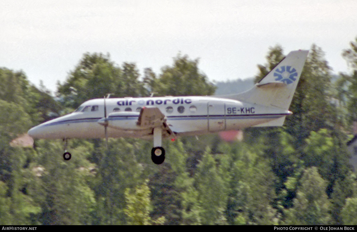 Aircraft Photo of SE-KHC | British Aerospace BAe-3103 Jetstream 31 | Air Nordic | AirHistory.net #747432