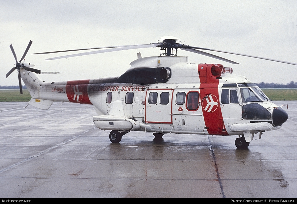 Aircraft Photo of LN-OMD | Aerospatiale AS-332L Super Puma | Helikopter Service | AirHistory.net #747445
