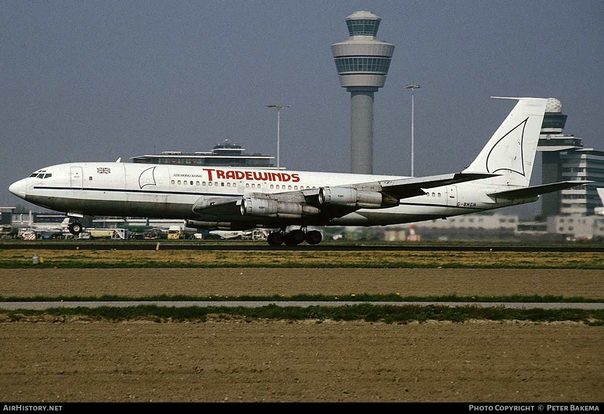 Aircraft Photo of G-BNGH | Boeing 707-321C | Tradewinds Airways | AirHistory.net #747467