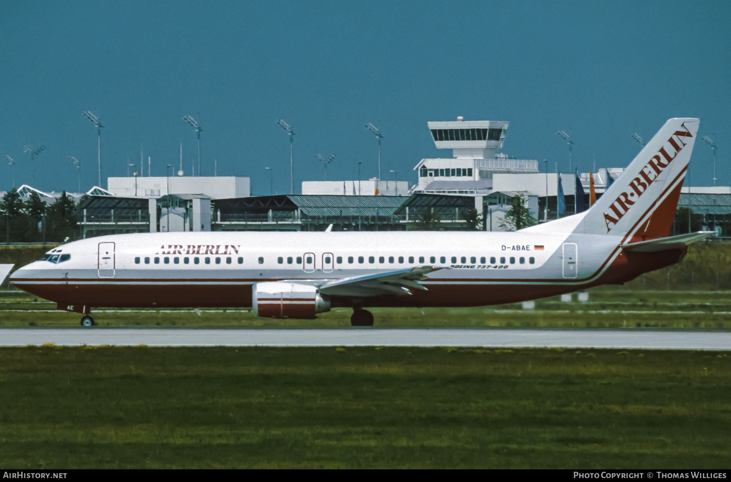 Aircraft Photo of D-ABAE | Boeing 737-46J | Air Berlin | AirHistory.net #747479