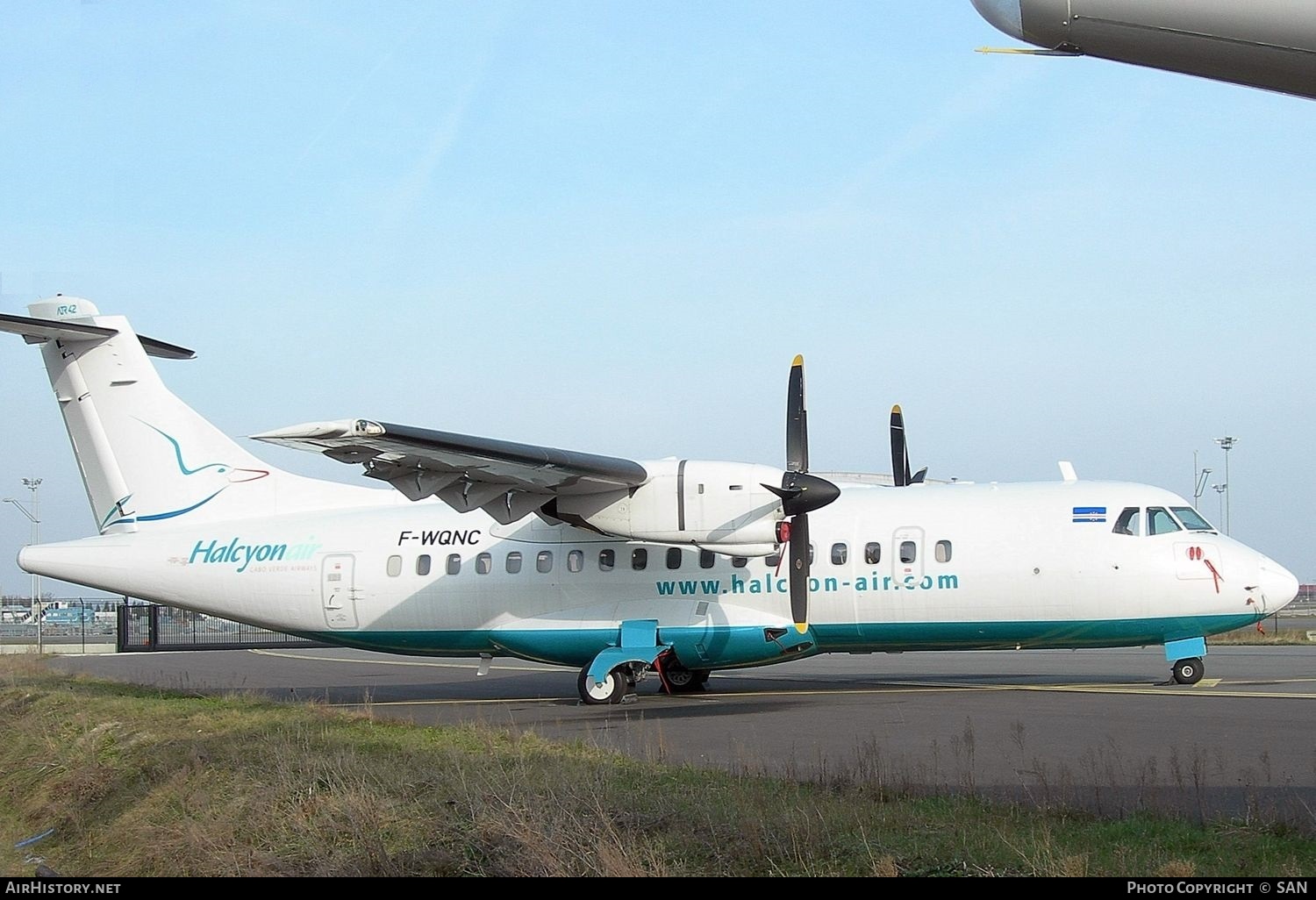 Aircraft Photo of F-WQNC | ATR ATR-42-300 | Halcyon Air - Cabo Verde Airways | AirHistory.net #747481