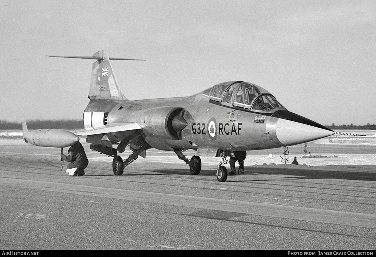 Aircraft Photo of 12632 | Lockheed CF-104D Starfighter Mk.1 | Canada - Air Force | AirHistory.net #747502
