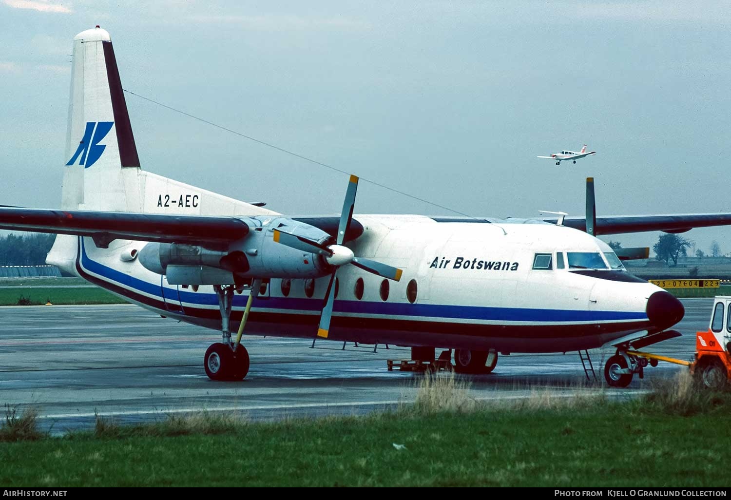 Aircraft Photo of A2-AEC | Fokker F27-400 Friendship | Air Botswana | AirHistory.net #747509