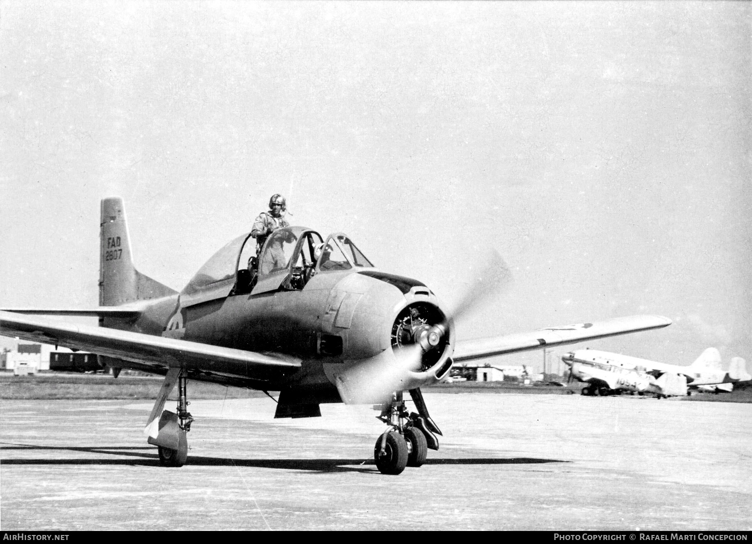 Aircraft Photo of FAD 2807 | North American T-28A Trojan | Dominican Republic - Air Force | AirHistory.net #747523