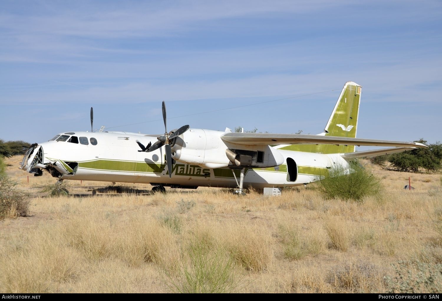 Aircraft Photo of TZ-AJL | Antonov An-24RV | Malitas | AirHistory.net #747533