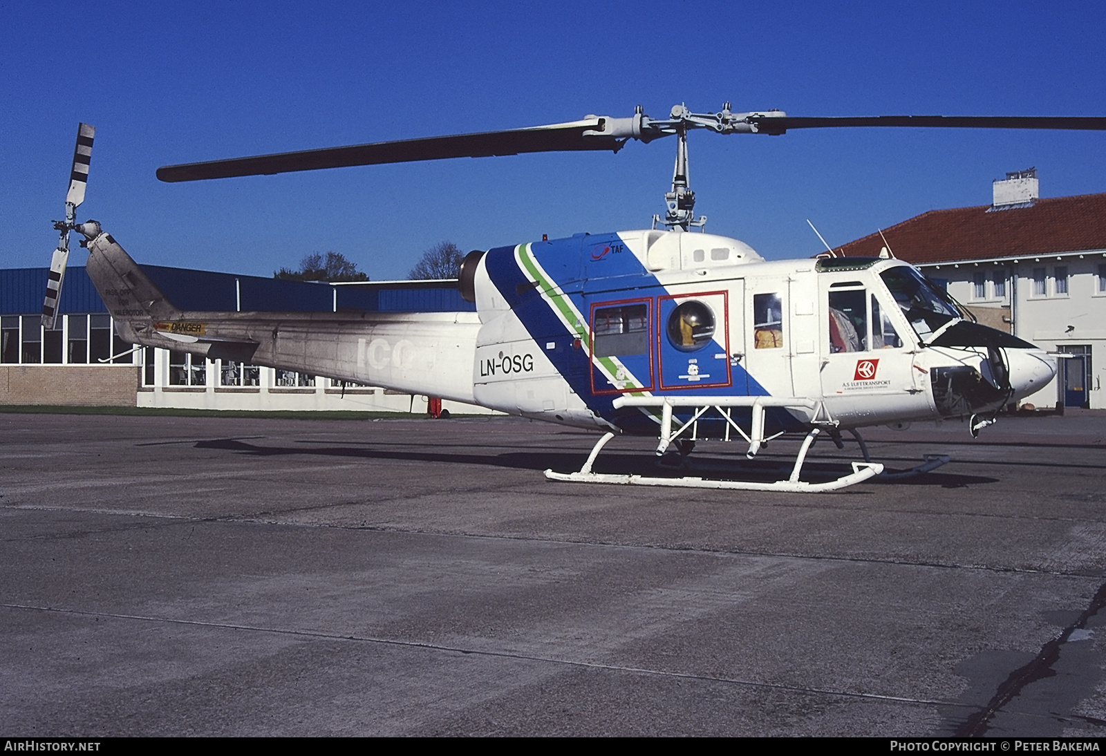 Aircraft Photo of LN-OSG | Bell 214B-1 Biglifter | Lufttransport | AirHistory.net #747534