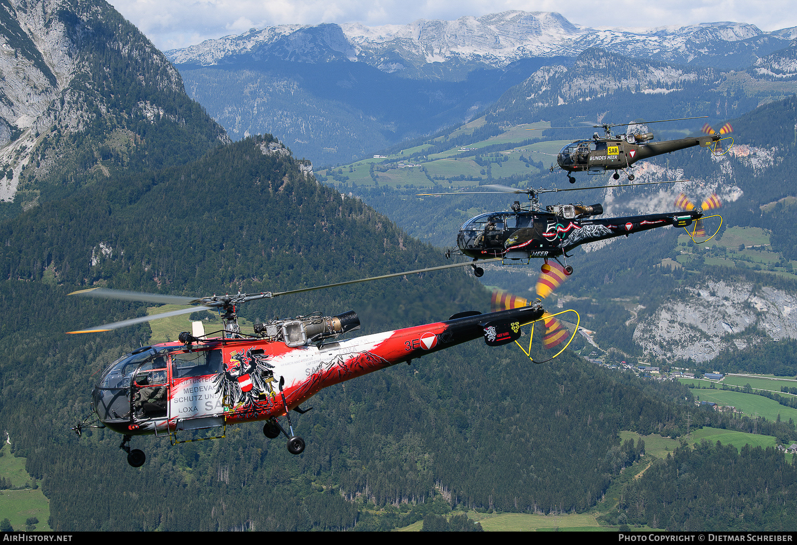 Aircraft Photo of 3E-KZ | Aerospatiale SA-316B Alouette III | Austria - Air Force | AirHistory.net #747548