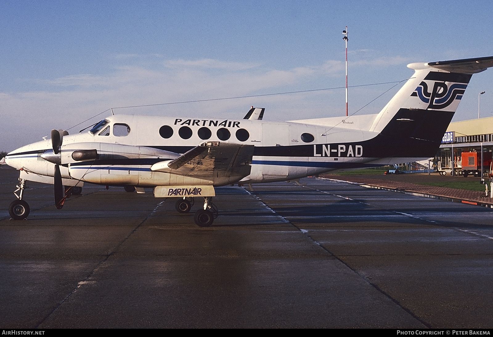 Aircraft Photo of LN-PAD | Beech 200 Super King Air | Partnair | AirHistory.net #747561