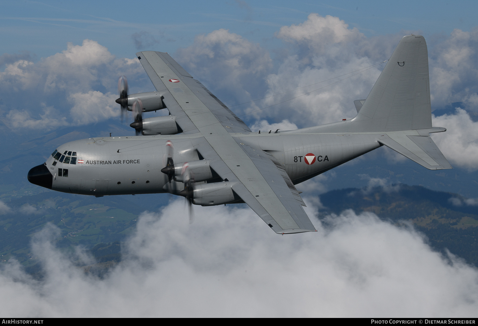 Aircraft Photo of 8T-CA | Lockheed C-130K Hercules (L-382) | Austria - Air Force | AirHistory.net #747563