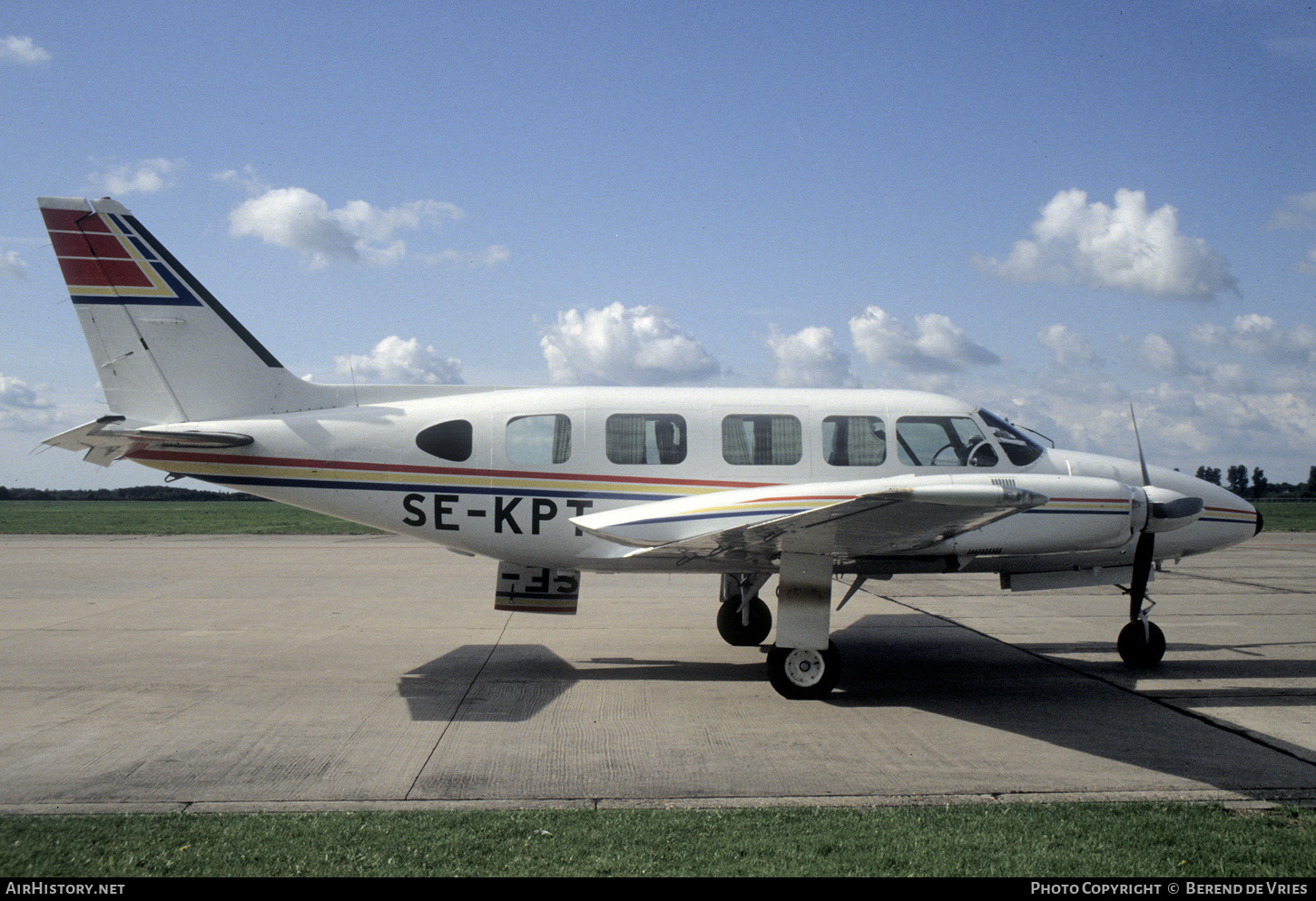 Aircraft Photo of SE-KPT | Piper PA-31-350 Chieftain | AirHistory.net #747588