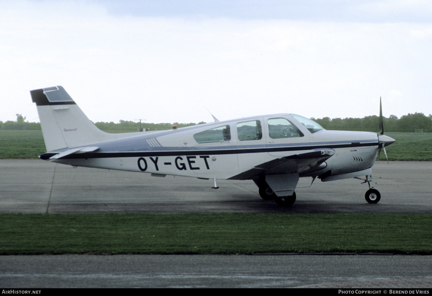 Aircraft Photo of OY-GET | Beech F33A Bonanza | AirHistory.net #747597