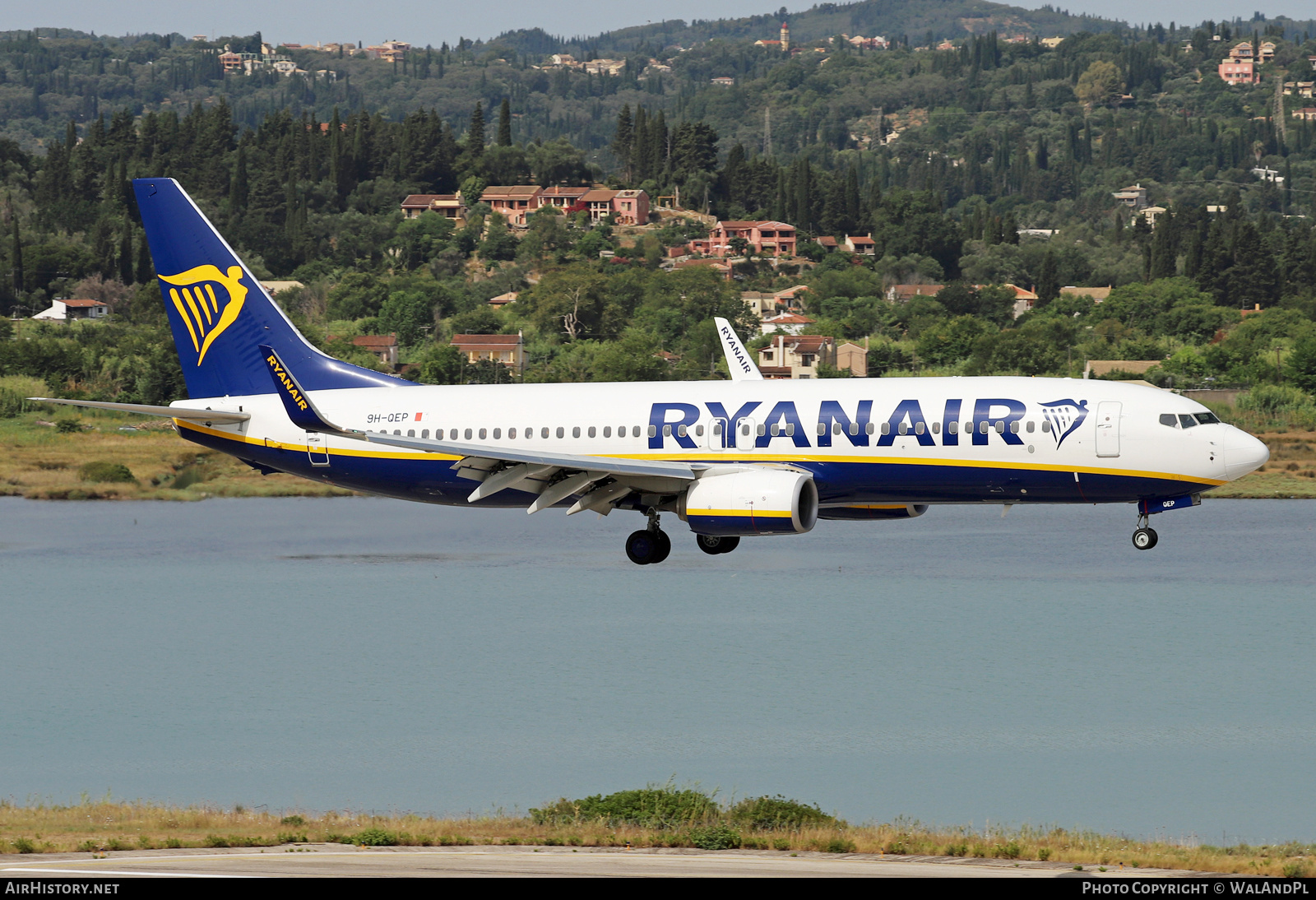 Aircraft Photo of 9H-QEP | Boeing 737-800 | Ryanair | AirHistory.net #747602