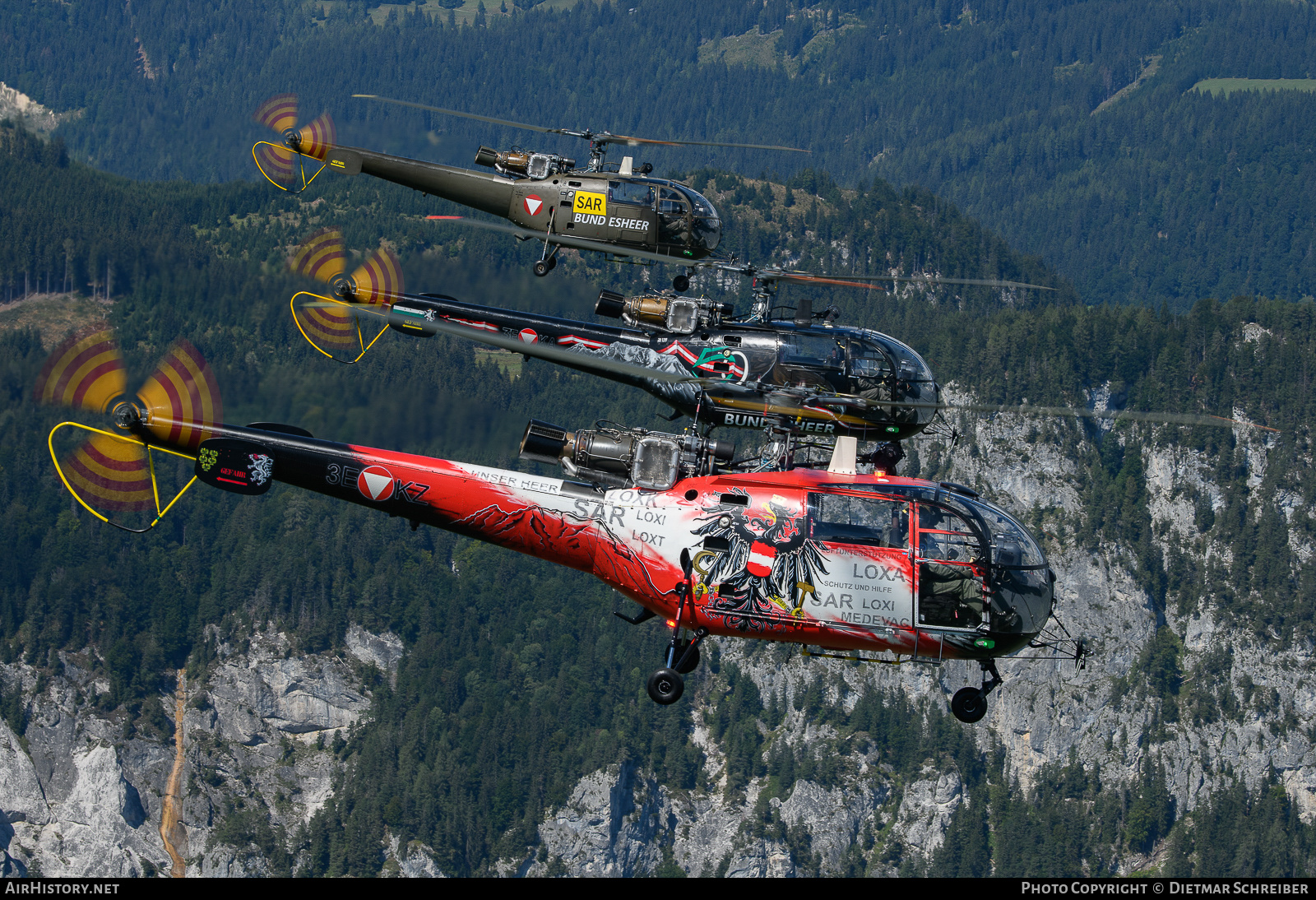 Aircraft Photo of 3E-KZ | Aerospatiale SA-316B Alouette III | Austria - Air Force | AirHistory.net #747606