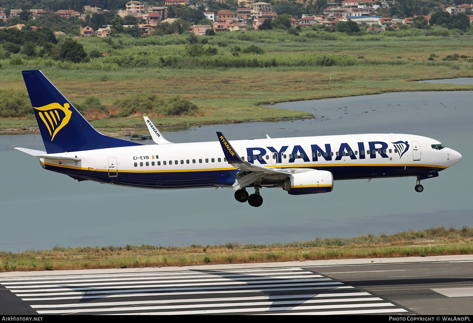 Aircraft Photo of EI-EVB | Boeing 737-8AS | Ryanair | AirHistory.net #747637