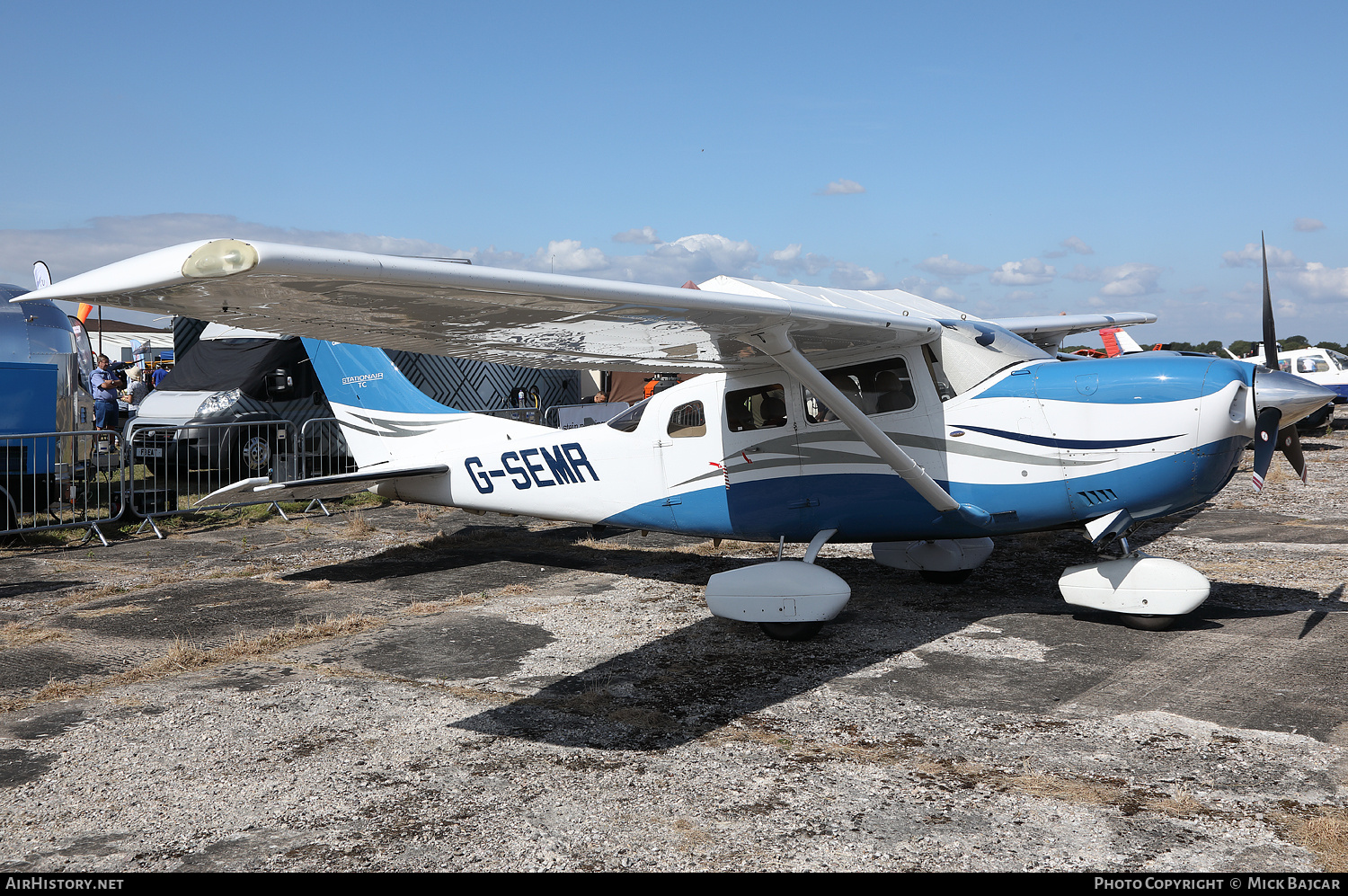 Aircraft Photo of G-SEMR | Cessna T206H Turbo Stationair TC | AirHistory.net #747638