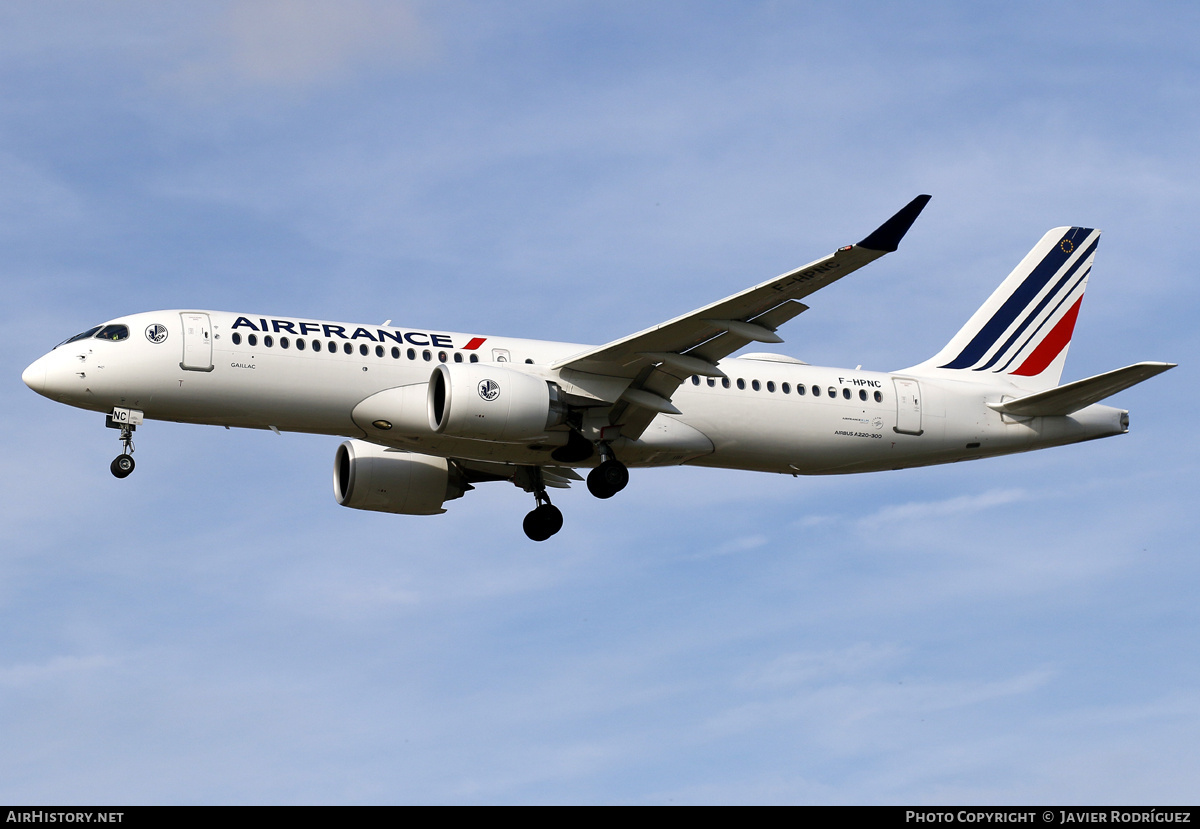 Aircraft Photo of F-HPNC | Airbus A220-371 (BD-500-1A11) | Air France | AirHistory.net #747641