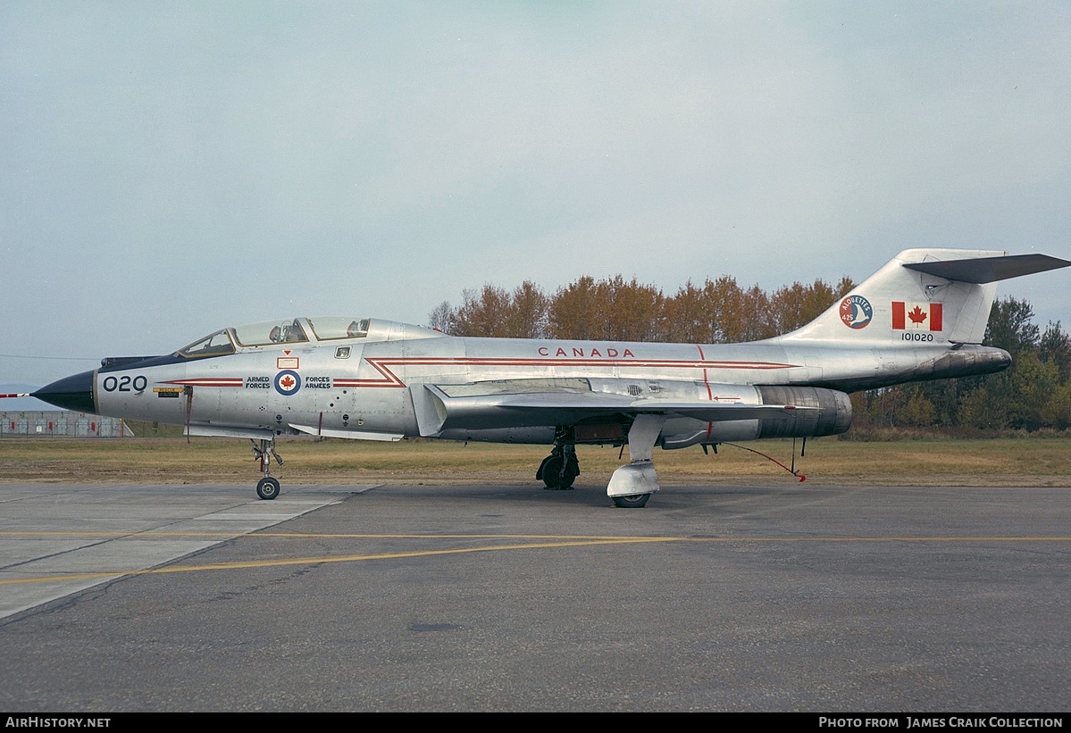 Aircraft Photo of 101020 | McDonnell CF-101B Voodoo | Canada - Air Force | AirHistory.net #747644