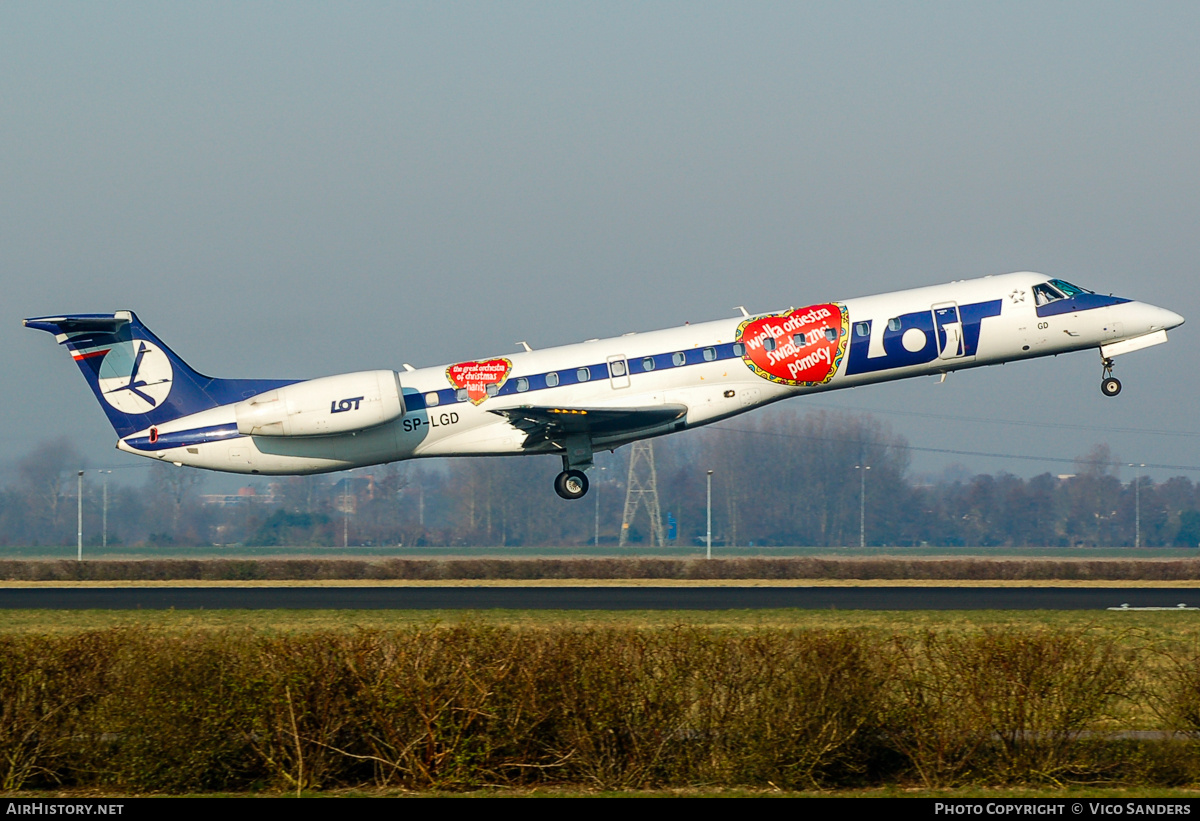 Aircraft Photo of SP-LGD | Embraer ERJ-145MP (EMB-145MP) | LOT Polish Airlines - Polskie Linie Lotnicze | AirHistory.net #747659