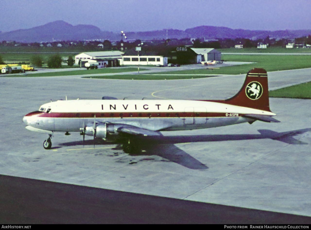 Aircraft Photo of G-ASPM | Douglas C-54B Skymaster | Invicta Airways | AirHistory.net #747664