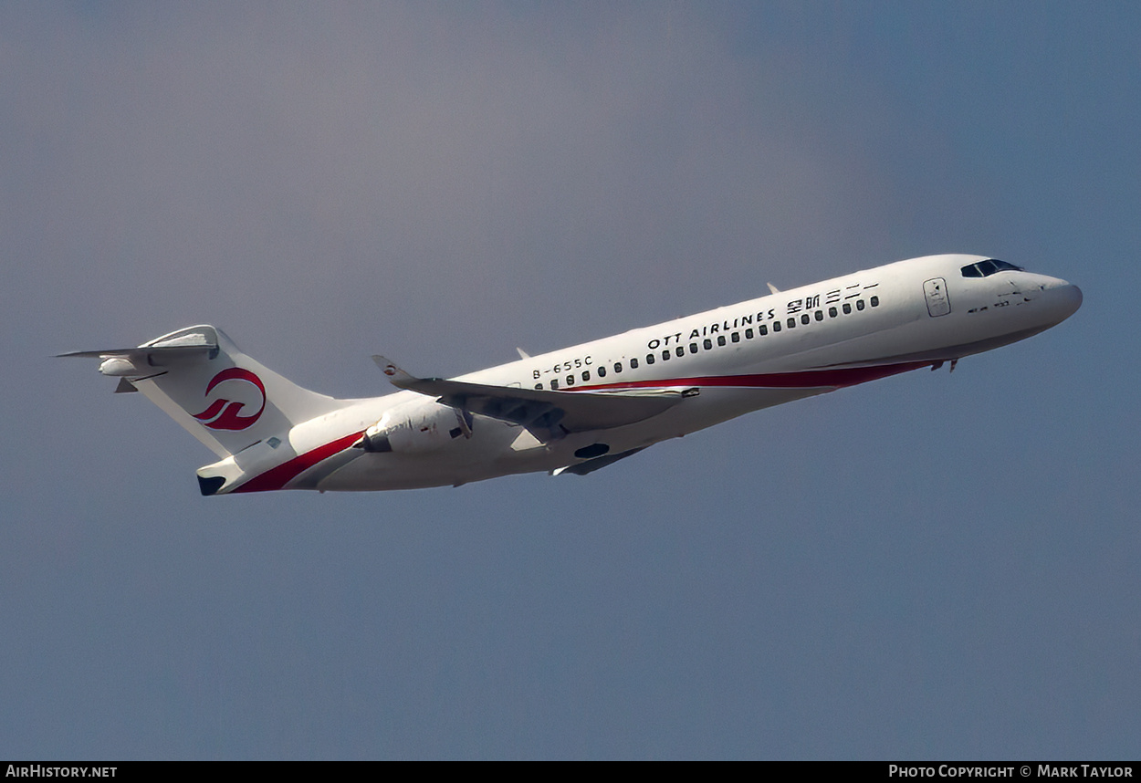 Aircraft Photo of B-655C | COMAC ARJ21-700 Xiangfeng | OTT Airlines | AirHistory.net #747673