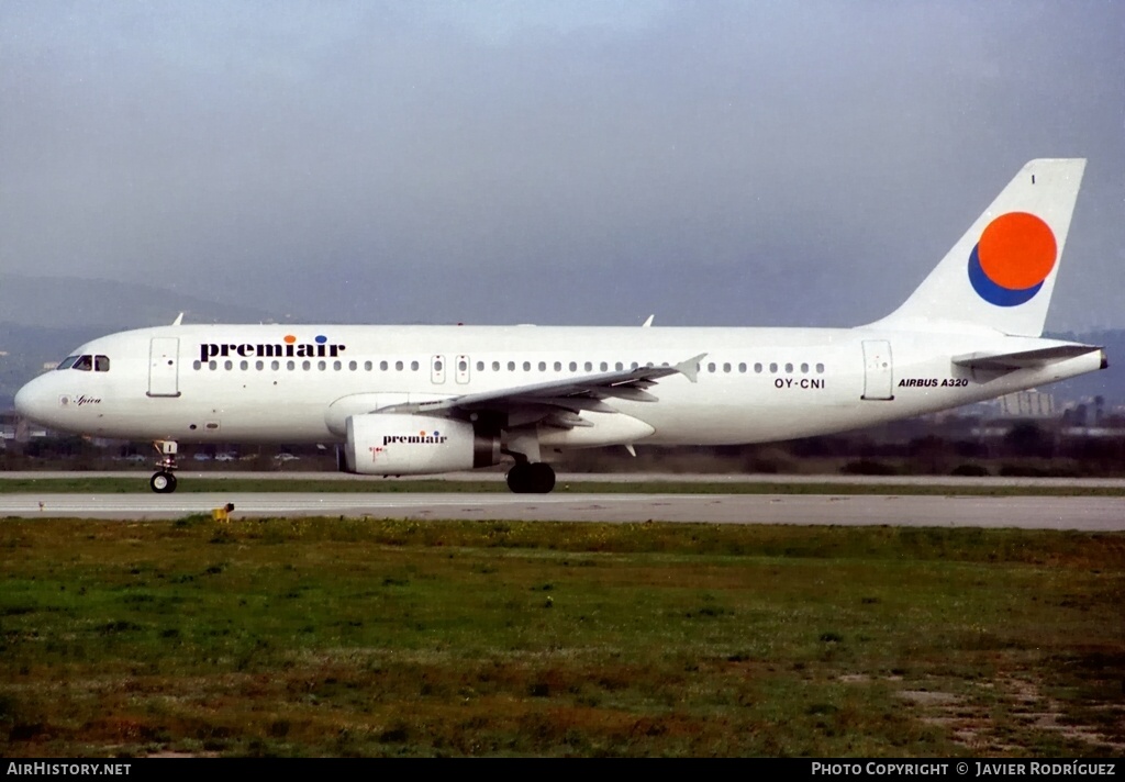 Aircraft Photo of OY-CNI | Airbus A320-231 | Premiair | AirHistory.net #747693
