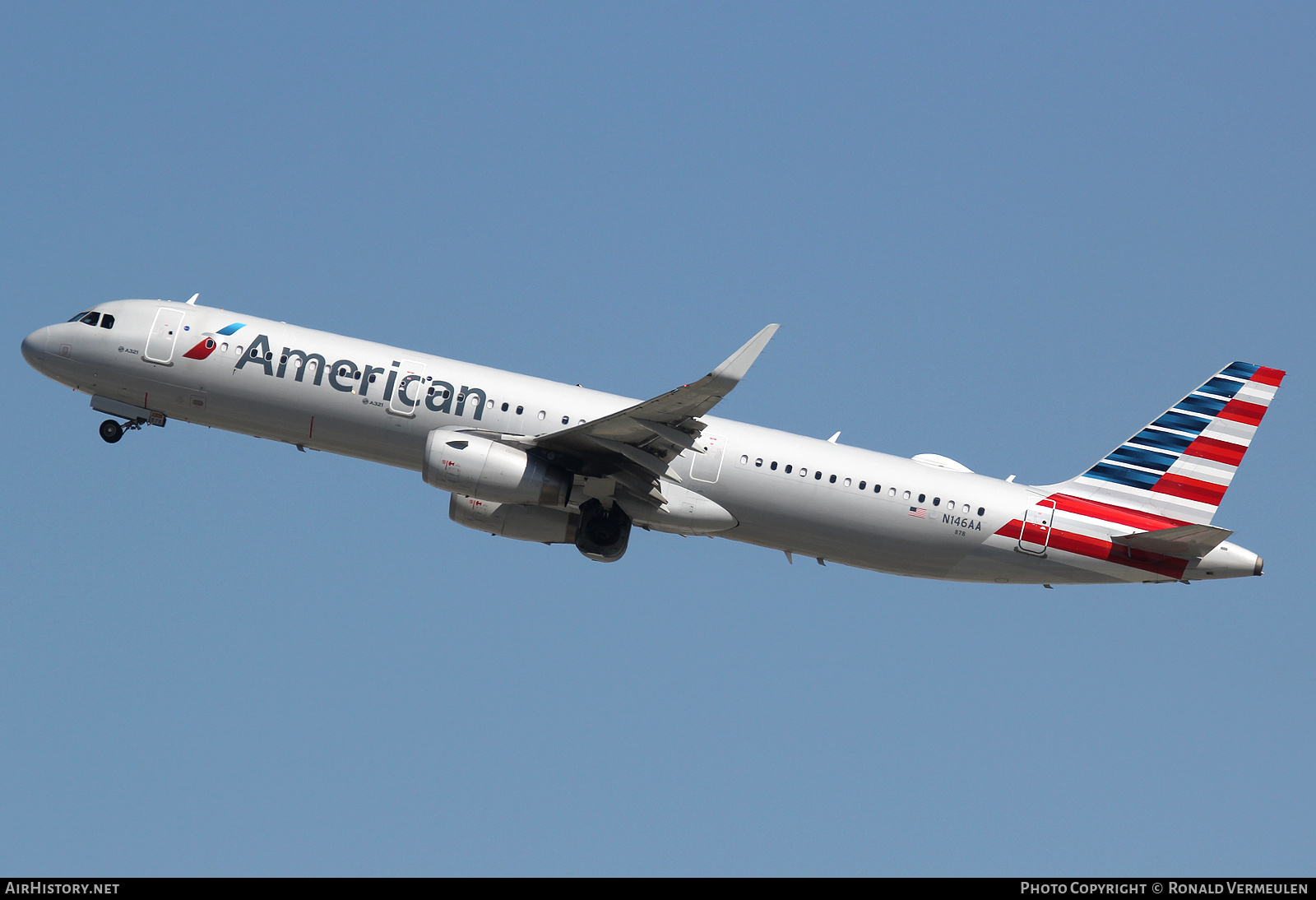 Aircraft Photo of N146AA | Airbus A321-231 | American Airlines | AirHistory.net #747704