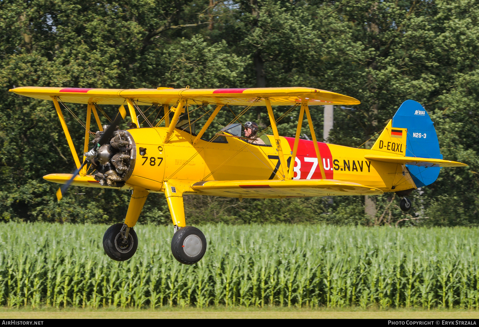 Aircraft Photo of D-EQXL | Stearman PT-17 Kaydet (A75N1) | Quax | USA - Navy | AirHistory.net #747737