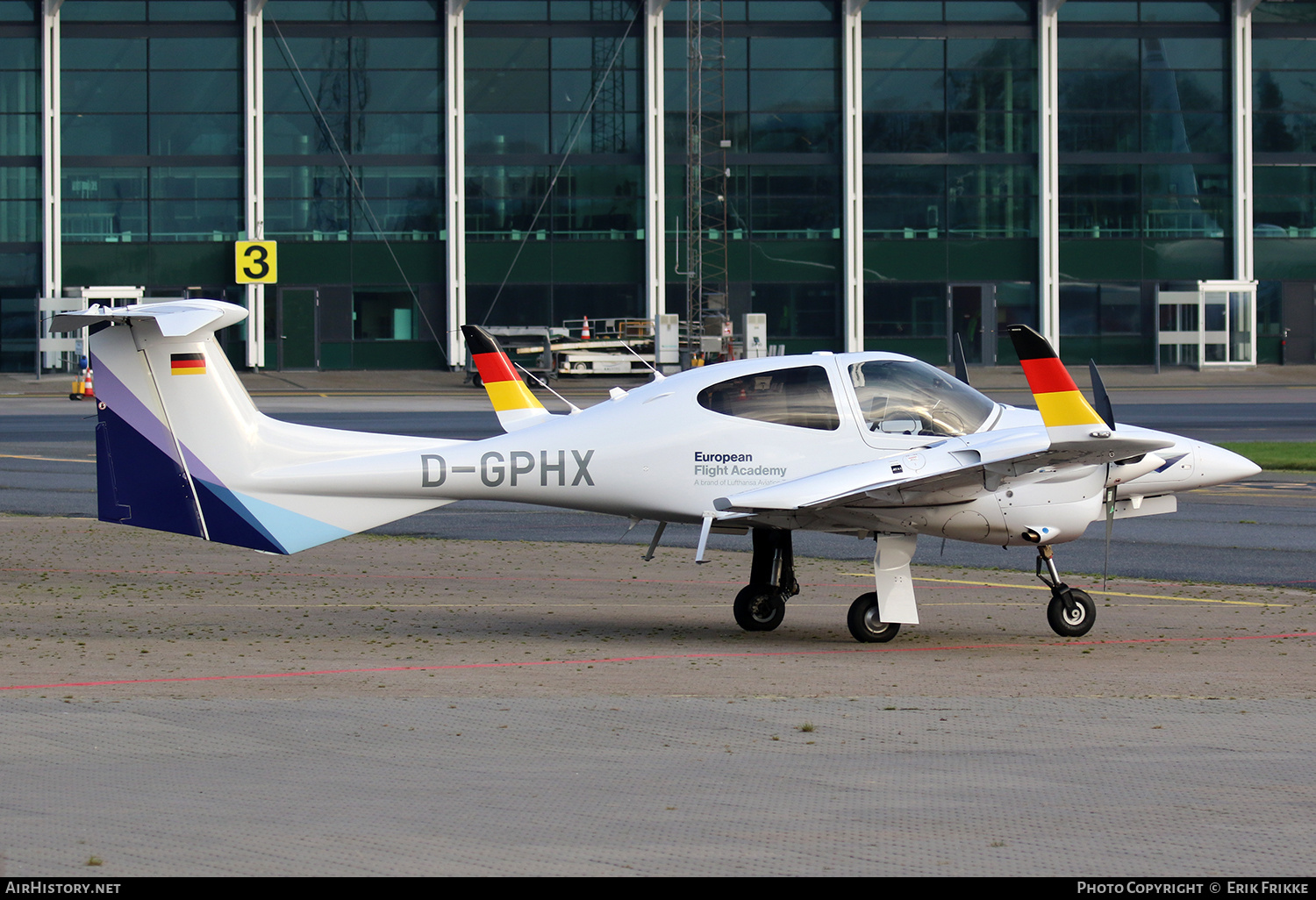 Aircraft Photo of D-GPHX | Diamond DA42 NG Twin Star | European Flight Academy | AirHistory.net #747743
