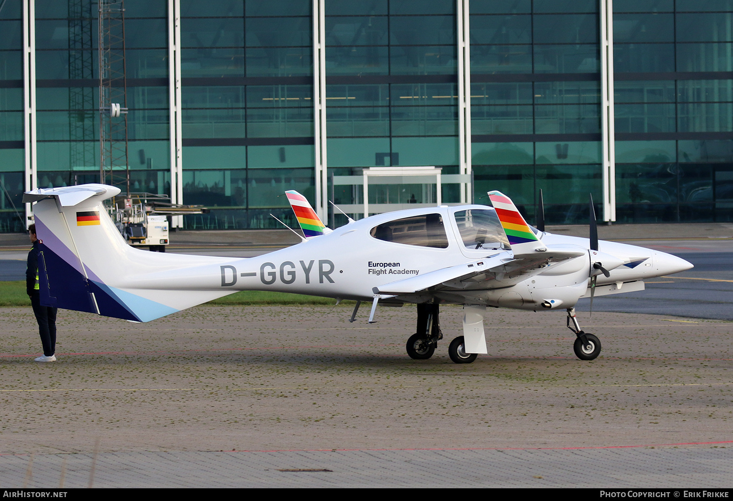 Aircraft Photo of D-GGYR | Diamond DA42 NG Twin Star | European Flight Academy | AirHistory.net #747753