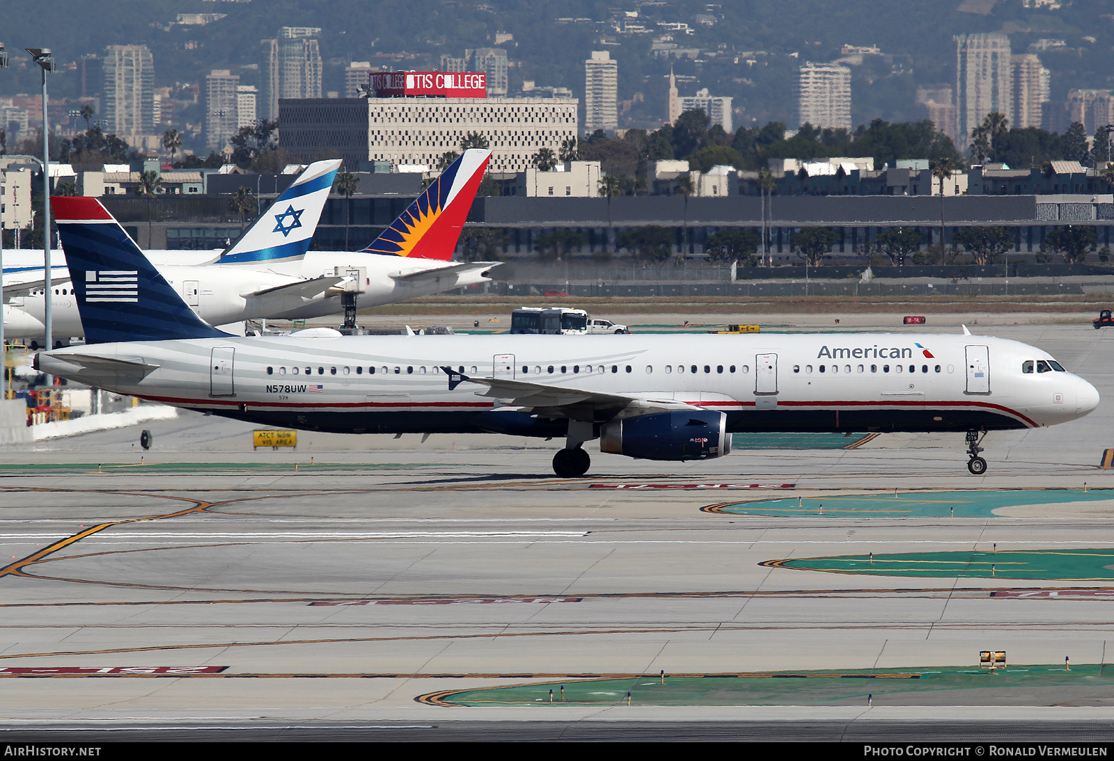 Aircraft Photo of N578UW | Airbus A321-231 | American Airlines | US Airways | AirHistory.net #747761