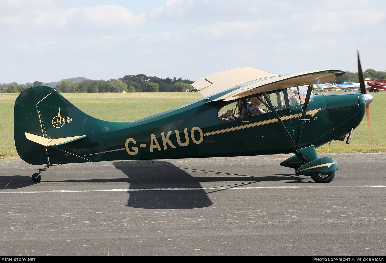 Aircraft Photo of G-AKUO | Aeronca 11AC Chief | AirHistory.net #747768