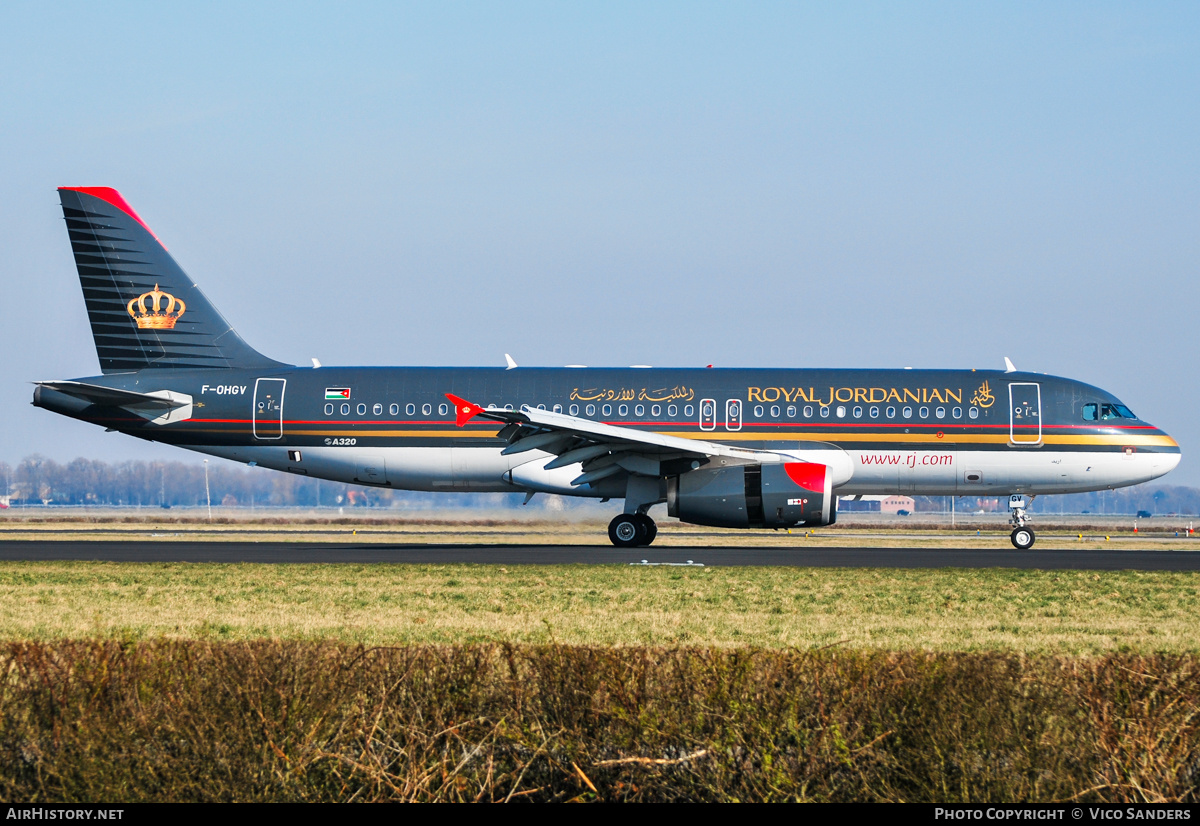 Aircraft Photo of F-OHGV | Airbus A320-232 | Royal Jordanian Airlines | AirHistory.net #747777