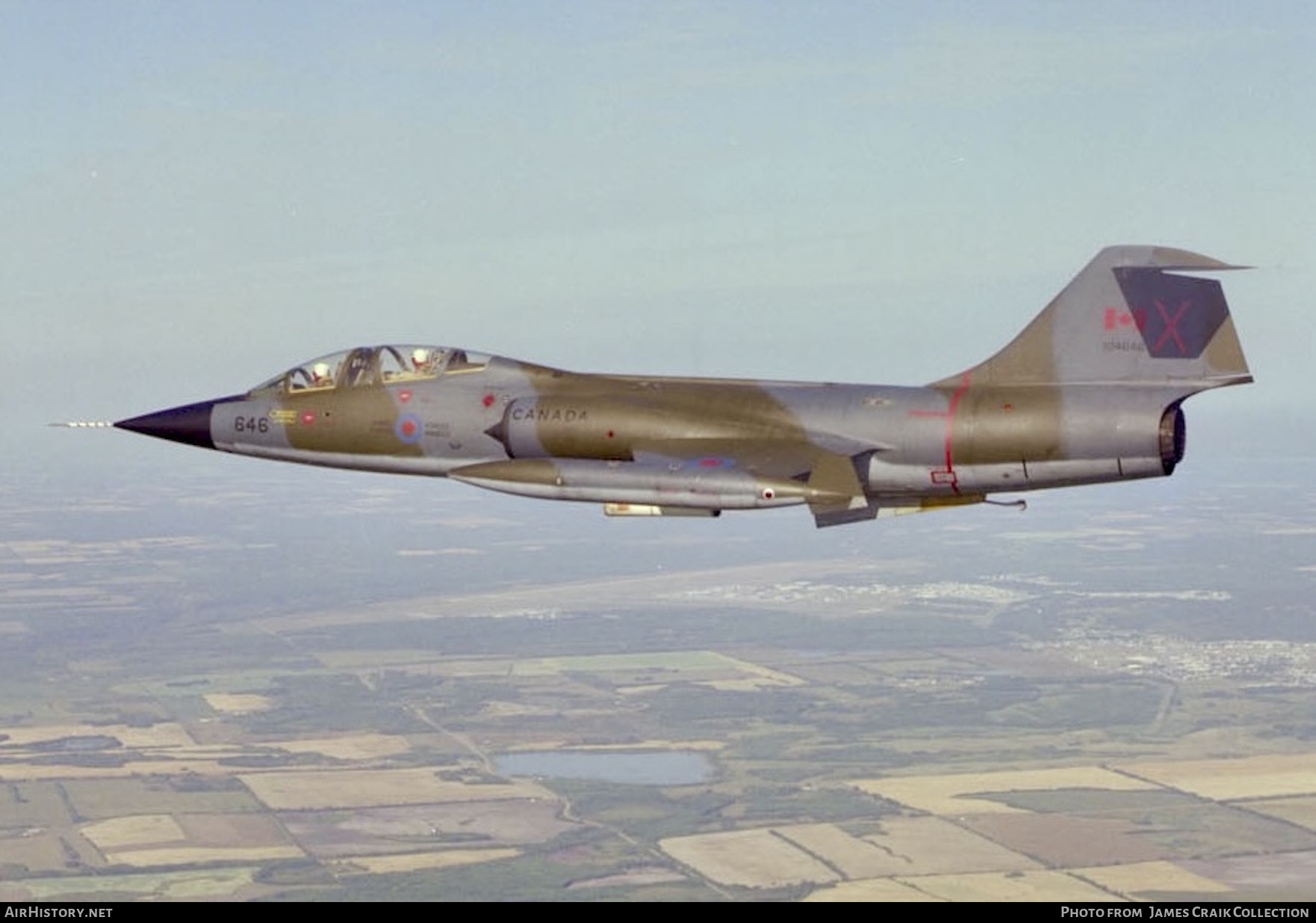 Aircraft Photo of 104646 | Lockheed CF-104D Starfighter Mk.1 | Canada - Air Force | AirHistory.net #747792