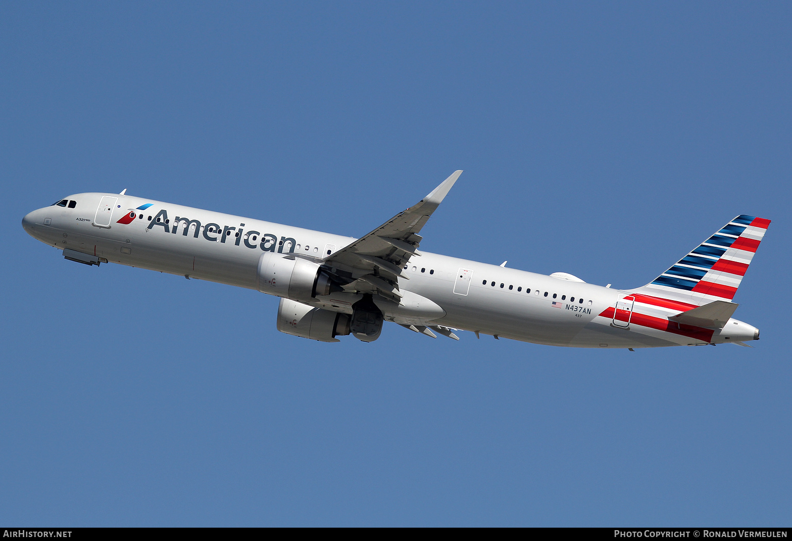 Aircraft Photo of N437AN | Airbus A321-253NX | American Airlines | AirHistory.net #747800