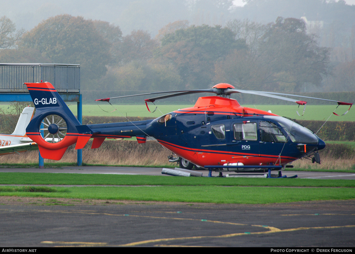 Aircraft Photo of G-GLAB | Eurocopter EC-135T-2+ | PDG Helicopters | AirHistory.net #747807