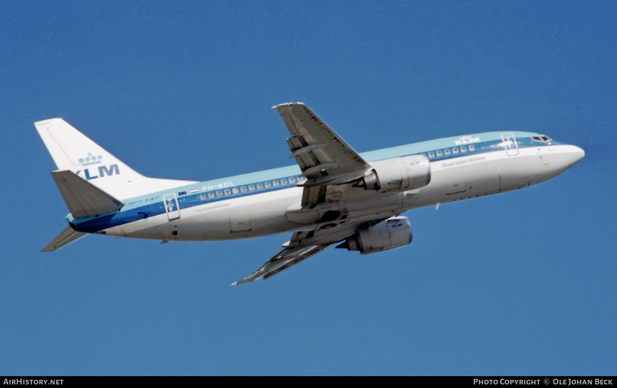 Aircraft Photo of PH-BDL | Boeing 737-306 | KLM - Royal Dutch Airlines | AirHistory.net #747822